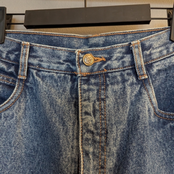 Bill Bass vintage denim jeans Women's size 14 100% cotton 16x 13.5 x30 - Picture 3 of 8
